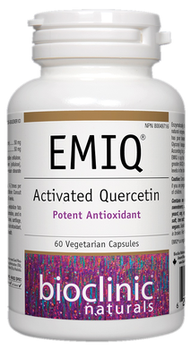 Bioclinic Naturals EMIQ Activated Quercetin 60 capsules